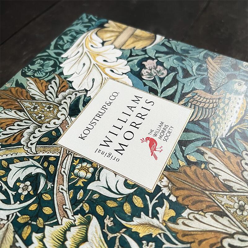William Morris Strawberry Thief Pañuelo Seda 90x90 cm